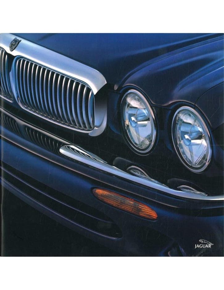 2000 JAGUAR XJ V8 BROCHURE DUITS, Livres, Autos | Brochures & Magazines