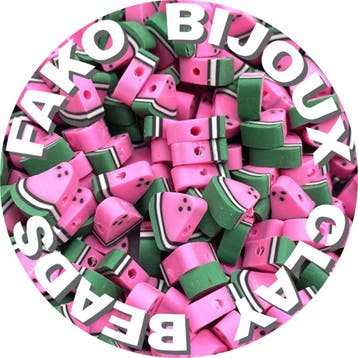 Fako Bijoux - Klei Kralen  Watermeloen - Figuurkralen -, Hobby en Vrije tijd, Verzenden, Nieuw