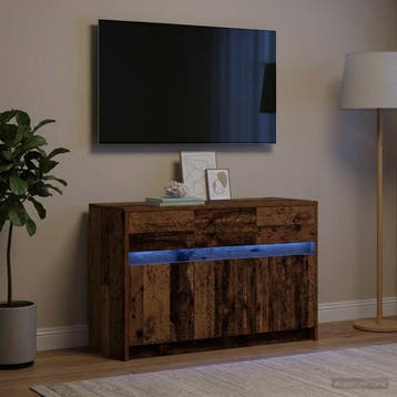 vidaXL TV Kast 91 x 34 x 61 cm Oud hout Bewerkt hout, Verzenden, Nieuw