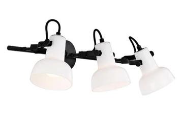 Veiling - 2x Nordlux wandlamp 3-rail Parson, Huis en Inrichting, Lampen | Wandlampen, Nieuw