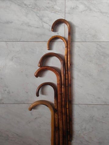 Wandelstok (6) - Hout, Antiek en Kunst