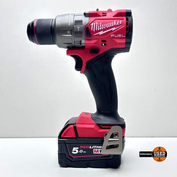 Milwaukee M18 FUEL FPD3-0X accu klopboormachine + 5 Ah accu, Bricolage & Construction, Outillage | Foreuses, Verzenden