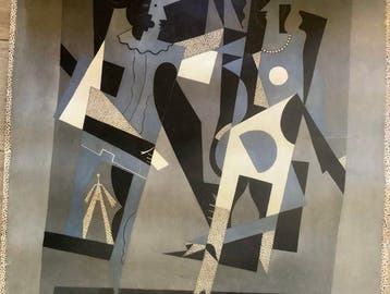 Pablo Picasso - centre Georges Pompidou - Picasso 1917 -