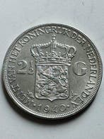 Nederland. Wilhelmina. 2 1/2 Gulden 1940 (Zonder