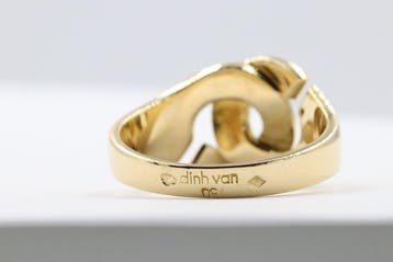 Dinh Van - Ring - 18 karaat Geel goud - Dinh Van - R12, Nieuw