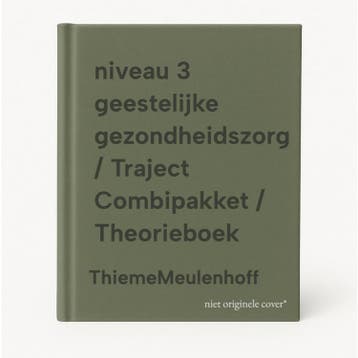 niveau 3 geestelijke gezondheidszorg / Traject Combipakket /, Verzenden, Zo goed als nieuw, ThiemeMeulenhoff