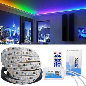 Dreamcolor - Digitale LED (effect)strip set 10 meter 60LED/, Verzenden, Nieuw