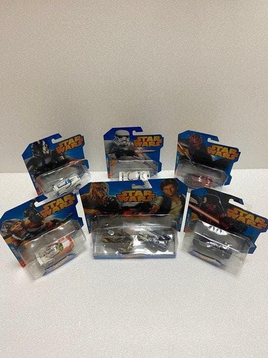 Mattel - Speelgoedauto Star Wars Hot Wheels Die-Cast Car Set, Verzamelen, Film en Tv