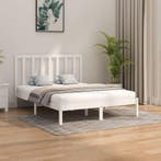 vidaXL Bedframe massief hout wit 160x200 cm, Verzenden, Nieuw