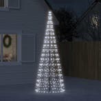 vidaXL LED-kerstboom 550 LEDs koud wit 300 cm, Verzenden, Nieuw