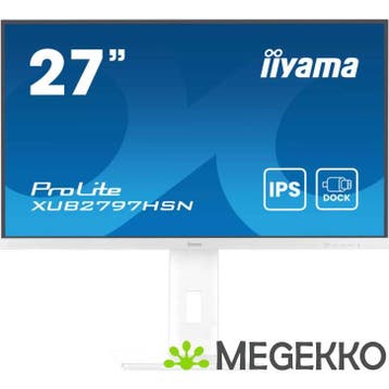 Iiyama ProLite XUB2797HSN-W2 27  Full HD 100Hz USB-C IPS, Verzenden, Nieuw
