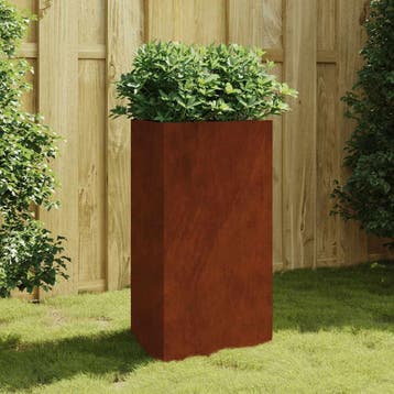 vidaXL Plantenbak 50x43x75 cm cortenstaal, Verzenden