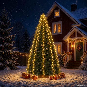 vidaXL Kerstboomverlichting met 500 LEDs net 500 cm, Verzenden