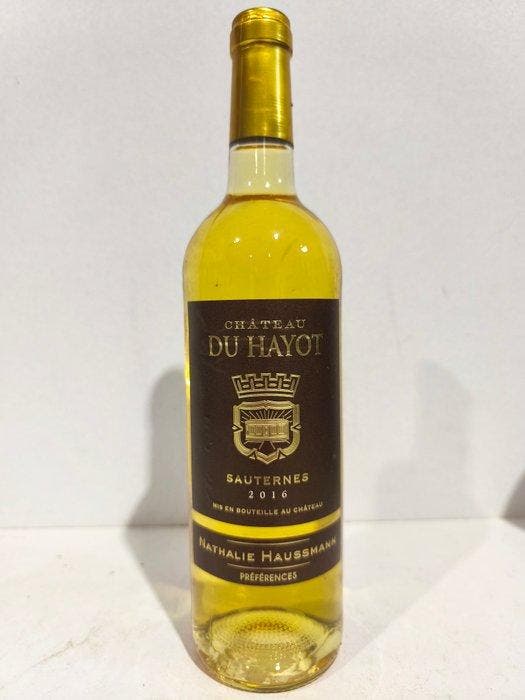 2016 Sauternes Château du Hayot, Nathalie Haussmann, Verzamelen, Wijnen