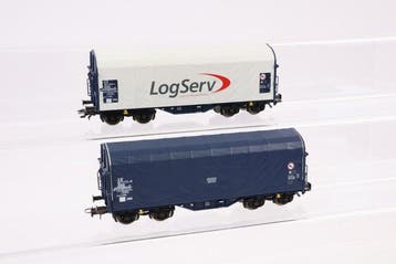 Piko H0 - 54393/54394 - Wagon de marchandises pour trains