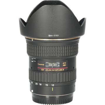 Tweedehands Tokina 12-24mm f/4.0 AT-X PRO DX II Canon CM7947, Ophalen of Verzenden, Gebruikt, Overige typen, Zoom