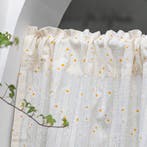 Valletjes Gordijnen - 140 bij 40cm - Valletje Gordijn Kant e, Verzenden, Nieuw