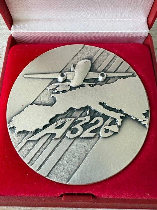 France - Air France - A320 - S. A. Pichard - Jeton, Antiek en Kunst, Antiek | Wandborden en Tegels