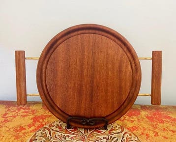 AGA - Dienblad - in nieuwstaat - Teak - MCM / Scandinavisch