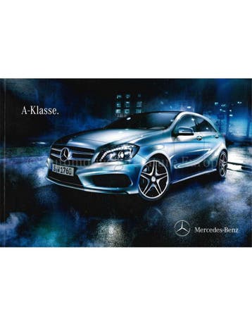 2012 MERCEDES BENZ A KLASSE BROCHURE DUITS, Nieuw