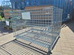 Online veiling - Draadcontainer 10St - 120x100x90cm, Articles professionnels, Machines & Construction | Travail du métal, Ophalen