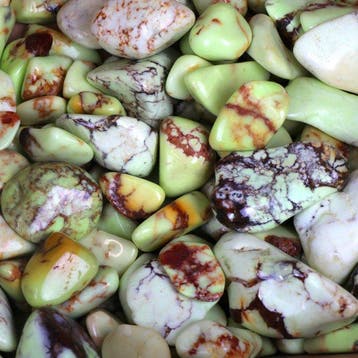 Dernier lot ! - Chrysoprase - roulée Lot en gros XXL- 1 kg