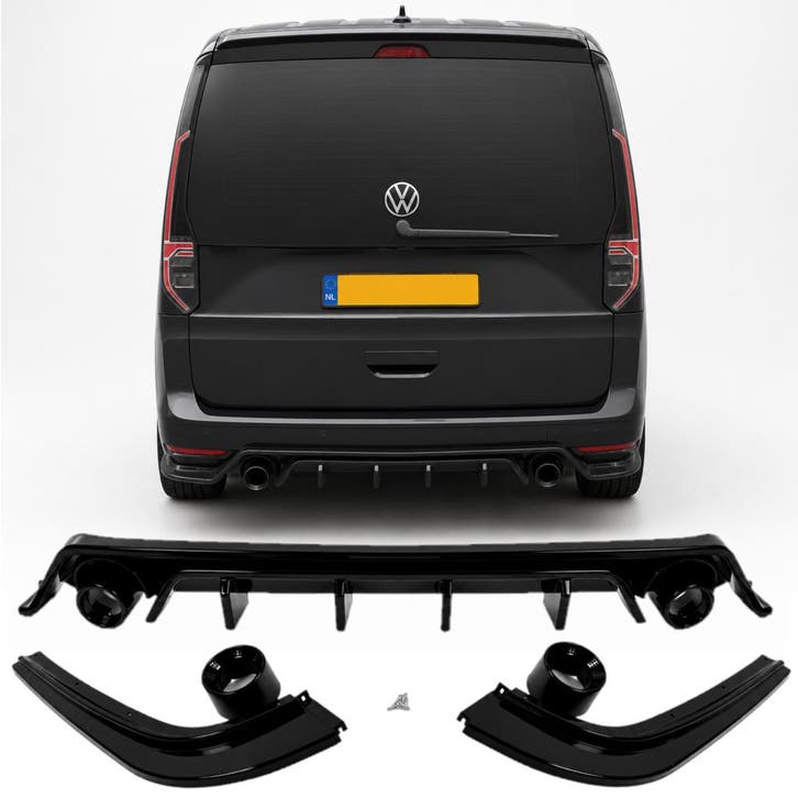 Diffuser | Geschikt voor Volkswagen | Caddy Maxi | LWB | MK5, Autos : Divers, Tuning & Styling, Envoi
