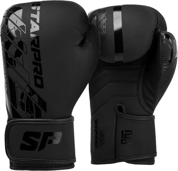 Bokshandschoenen 14oz mat zwart | Retour deal, sla je slag, Sport en Fitness, Boksen, Bokshandschoenen, Nieuw, Verzenden