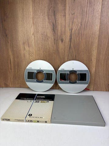 TDK - Metal 26 cm Reels - 26 cm spoelen met tape - 2000, Nieuw