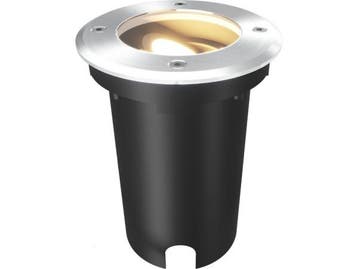 Veiling - Ledvion LED grondspot rond GU10 RVS 1m IP67, Nieuw