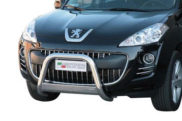 Pushbar | geschikt voor Peugeot | 4007 07-11 5d suv. | rvs z, Verzenden