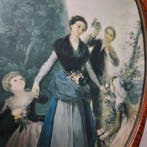 Décoration murale - Ancienne gravure dans un cadre orné de