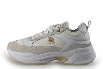 Tommy Hilfiger Sneakers in maat 39 Wit, Kleding | Dames, Verzenden, Wit, Zo goed als nieuw, Sneakers