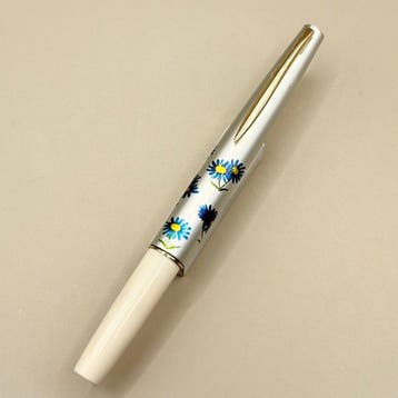Pilot - Short (white & silver) - 14K gold nib (F) - Stylo à, Collections