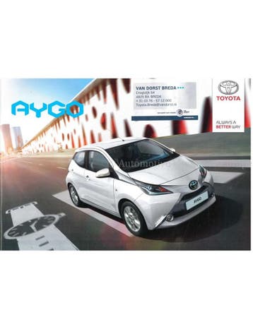 2015 TOYOTA AYGO BROCHURE NEDERLANDS