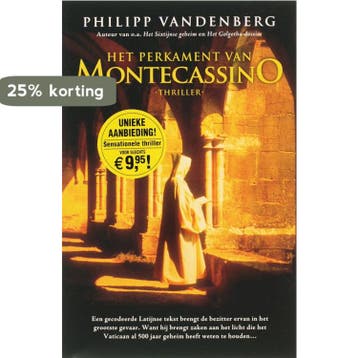 Het perkament van Montecassino 9789061122555 P. Vandenberg, Verzenden, Gelezen, P. Vandenberg