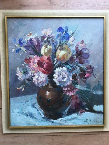 Babette Wagner (1893-1965) - Blumen in der Vase