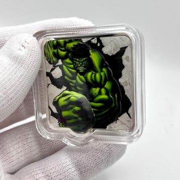 Niue. 5 Dollars 2025 – 2 oz - Marvel Smash Series – Hulk