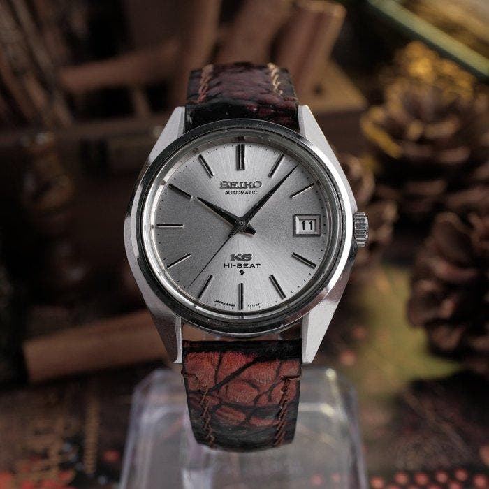 Seiko - King Seiko Hi-Beat - 5625-7111 - Homme - 1973, Handtassen en Accessoires, Horloges | Antiek