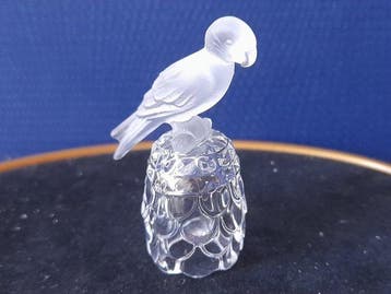Swarovski - Figurine - Vingerhoedje papegaai - Cristal