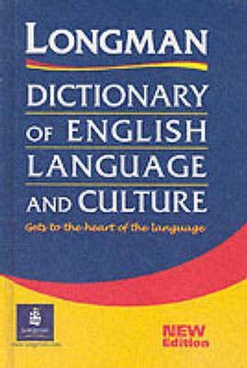 Longman Dictionary of English Language and Culture Paper,, Livres, Verzenden