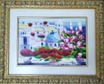 Athos Faccincani (1951) - Fiori a Santorini