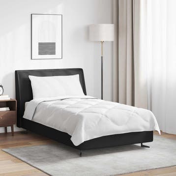 vidaXL All-Season Deken met kussen 2 st Wit Microvezel, Verzenden, Nieuw