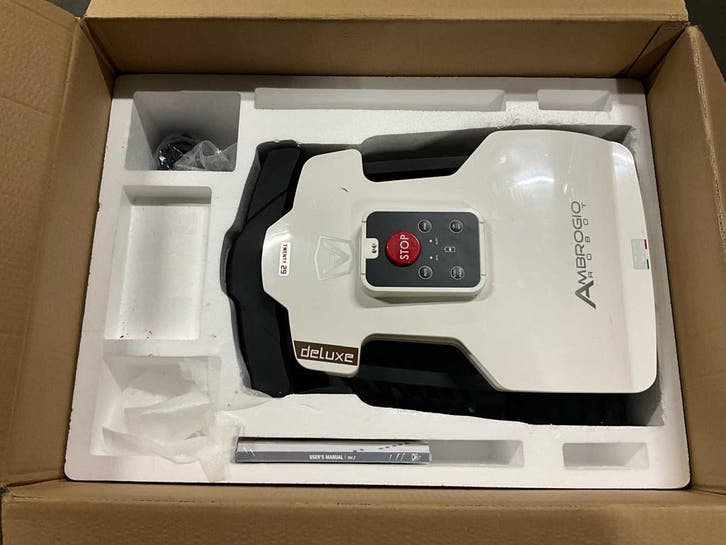 Online veiling - Ambrogio Twenty 29 Delux Robotmaaier, Zakelijke goederen, Machines en Bouw | Tuin, Park en Bosbouw, Ophalen