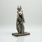 Replica van het oude Egyptische Godin Sekhmet die een