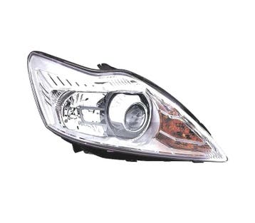 PHARE DROIT POUR FORD FOCUS III 08-10 FOND CHROMÉ, Verzenden