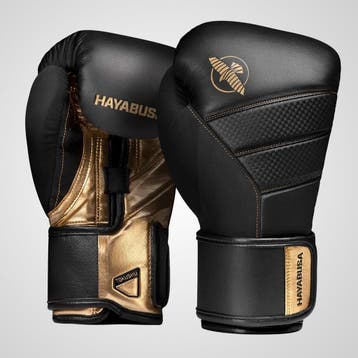 Hayabusa Bokshandschoenen T3 Zwart Goud Vechtsport Winkel, Verzenden, Nieuw, Bokshandschoenen