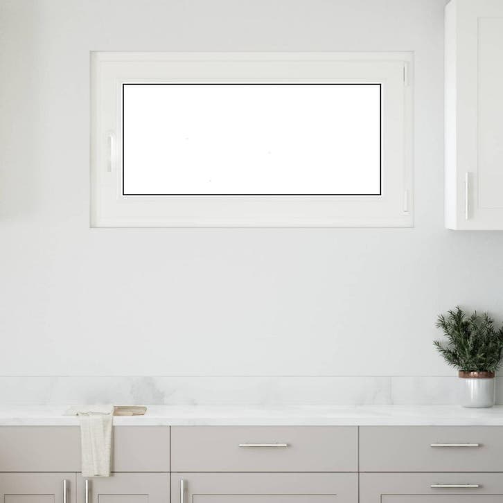 vidaXL Kantel- en Draai Kelderraam RISOR 110 x 60 cm PVC en, Bricolage & Construction, Châssis & Portes coulissantes, Envoi