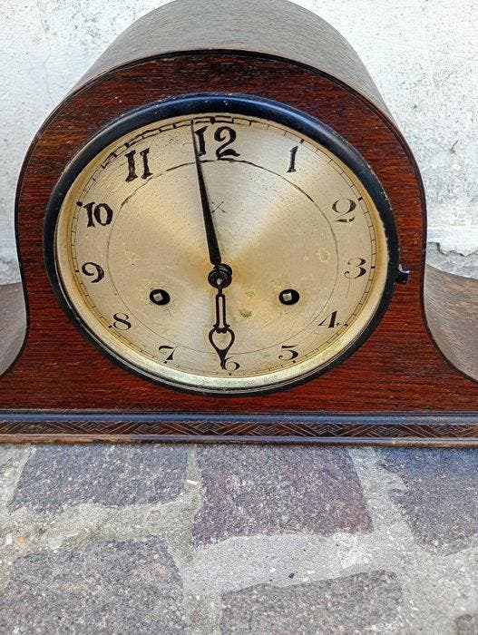 Pendule - - Verguld messing - 1920-1930, Antiek en Kunst, Antiek | Klokken