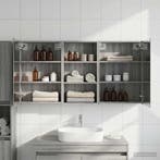 vidaXL Badkamerkast set 3 pcs 140 x 14,5 x 70 cm Bewerkt, Verzenden, Nieuw